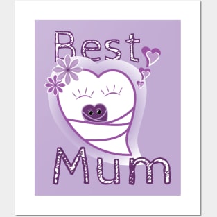 Best Mum (mom) Posters and Art